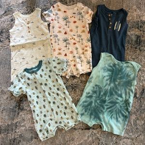 Baby boho romper bundle